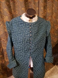 Image 1 of Doublet Green leaf pattern