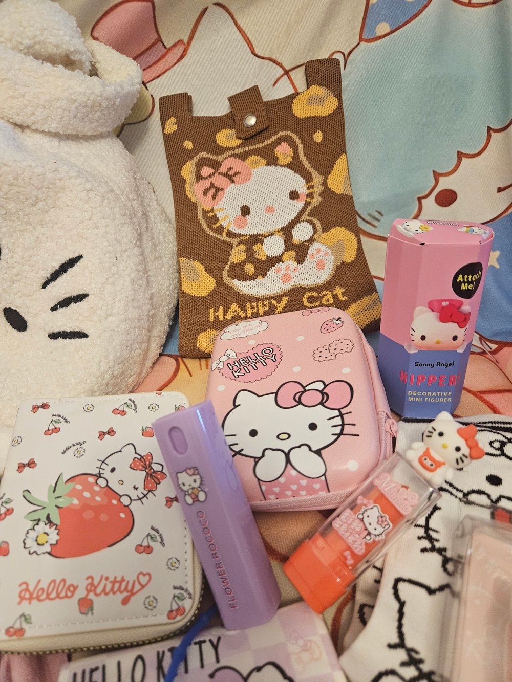 Image of Hello Kitty Red & White Shoulder Bag Bundle 