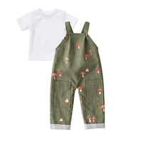HarperIman - 2pc Mushroom Jumper with white Tshirt