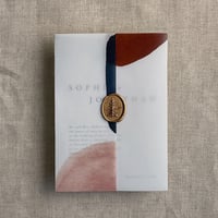 Image 7 of Audrey minimalist printed vellum wrap for 5x7 cards PACK of 10