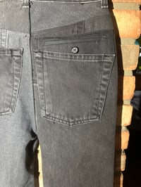 Image 4 of Flaired pinstripe capris