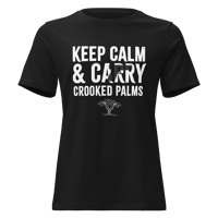 Image 2 of CP - Keep Calm and Carry Crooked Palms - Ladies