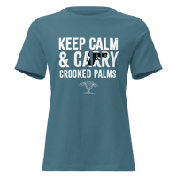 Image 1 of CP - Keep Calm and Carry Crooked Palms - Ladies