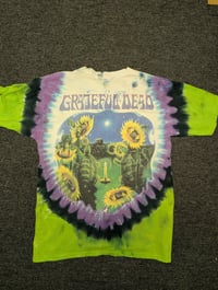 Image 2 of Xl Liquid Blue Sunflower Shirt