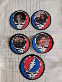 5 Pack Steal Your Face Stickers. 