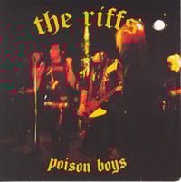 Image 1 of the RiFFS - "Poison Boys" 7" Single (Yellow Vinyl / New Old Stock)