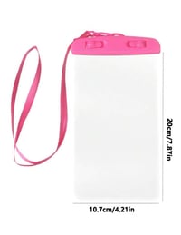 Image 1 of Pink water proof pouch 