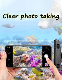 Image 3 of  Black water proof phone pouch 