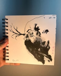 Branch — Sketch 6"x6" (Great Falls)