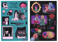 rpg horror sticker sheets