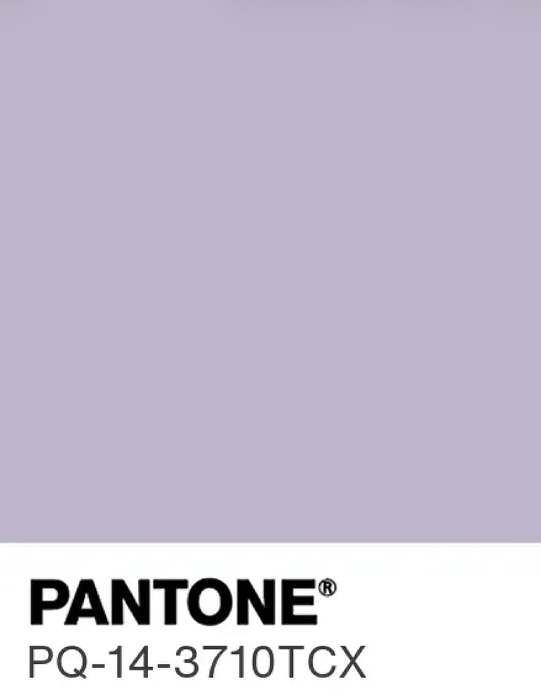 Dusty Pale Lavender Vegan "Cassandra" Dressing Gown Image 2