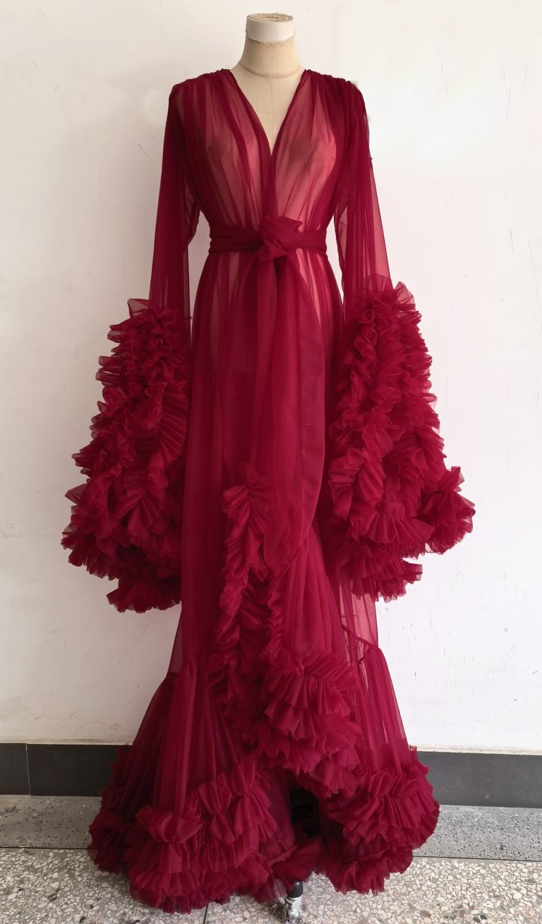 Wine Vegan "Cassandra" Dressing Gown