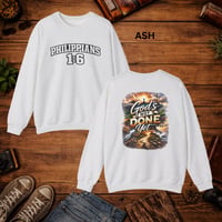 Image 4 of Philippians 1:6 Sweatshirt — "God's Not Done Yet" Inspirational Crewneck