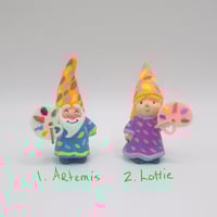 Image 1 of Artemis and Lottie the town artists