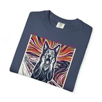 Image 3 of Howling Wolf T-Shirt — Bold Munch-Inspired Graphic Tee