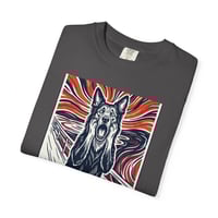 Image 6 of Howling Wolf T-Shirt — Bold Munch-Inspired Graphic Tee