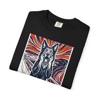 Image 9 of Howling Wolf T-Shirt — Bold Munch-Inspired Graphic Tee
