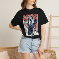 Image 10 of Howling Wolf T-Shirt — Bold Munch-Inspired Graphic Tee