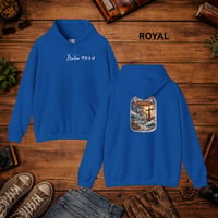 Image 3 of Psalm 93:4 Inspirational Christian Sweatshirt – Faith Over Fear Hoodie 