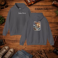 Image 9 of Psalm 93:4 Inspirational Christian Sweatshirt – Faith Over Fear Hoodie 