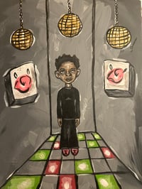 Kendrick Lamar  (laminated paper print) 