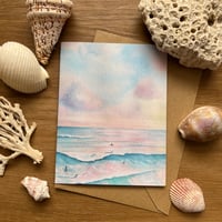 Greeting Card ''Surfing Days''