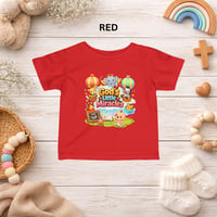 Image 4 of Baby T-Shirt - "God's Little Miracles" Cute Religious Baby Tee with Hot Air Balloon Animals