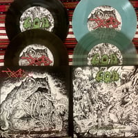 Image 3 of ****PRE-ORDER**** TRUTH OF ALL DEATH // GROTESQUE ORGAN DEFILEMENT SPLIT