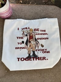 Image 5 of Anime Tote Bag with Magnet clasp