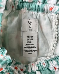 Image 5 of Joie Blue Floral Bloomer Set-3-6m