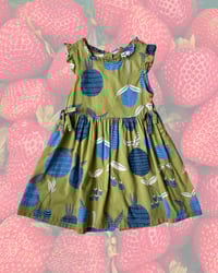 Image 1 of Jelispoon Green Sundress-3-4y