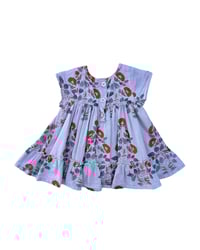 Image 2 of Pink Chicken Floral Dress-6-12m
