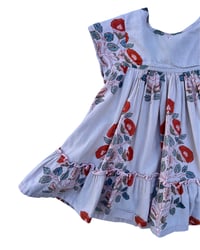 Image 3 of Pink Chicken Floral Dress-6-12m