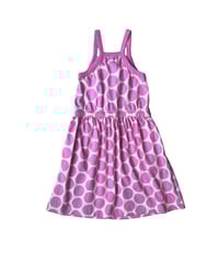Image 2 of Primary Pink Polka Dot Dress-6-7Y