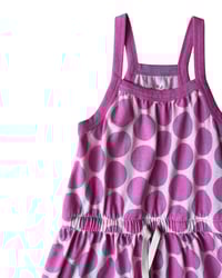 Image 3 of Primary Pink Polka Dot Dress-6-7Y