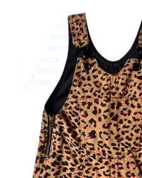 Image 3 of Animal Print Short Overalls-6-12m