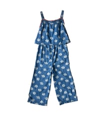 Image 2 of Boden Chambray Jumpsuit-7/8Y