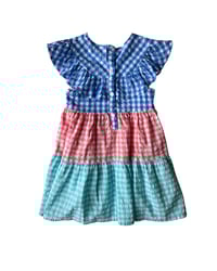 Image 2 of Andy and Evan Gingham Dress-5Y