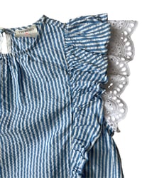 Image 3 of Crewcuts Striped Seersucker Blouse-L (10-11)
