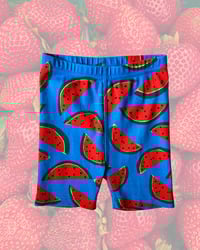 Image 1 of Hanna Andersson Watermelon Shorts-6/7Y