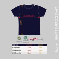 Image 3 of 'Love your Face' Soft yellow infant t-shirt