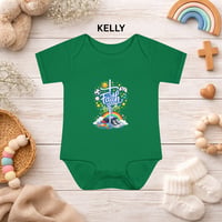 Image 4 of Faith Cross with Rainbow & Bible Newborn Onesie - Infant Bodysuit