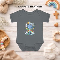 Image 9 of Faith Cross with Rainbow & Bible Newborn Onesie - Infant Bodysuit