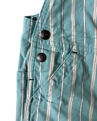 Image 3 of Janie and Jack Striped Short Overalls-3T