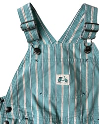 Image 4 of Janie and Jack Striped Short Overalls-3T