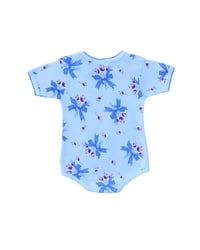 Image 2 of Vintage Gingham Tulip Onesie-9-12m