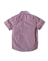 Image 2 of Red Striped Button Up-4T