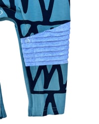 Image 3 of NWT Tiny Tribe Australia Geometric Romper-12m