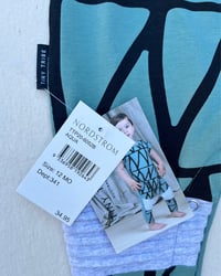 Image 4 of NWT Tiny Tribe Australia Geometric Romper-12m