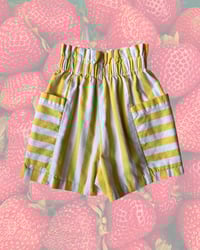Image 1 of Vintage Striped Shorts-4T